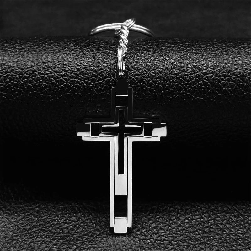 Cross Pendant Stainless Steel Male Necklace for Man Women Gold Color Men'S Chain Necklaces Jewelry Cadenas Para Hombre N6054S02