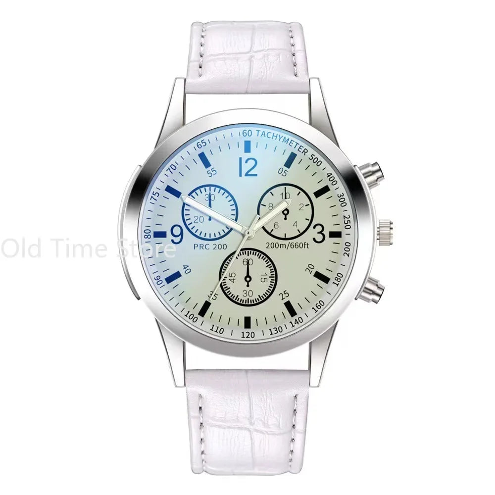 Reloj de acero inoxidable elegante para hombre