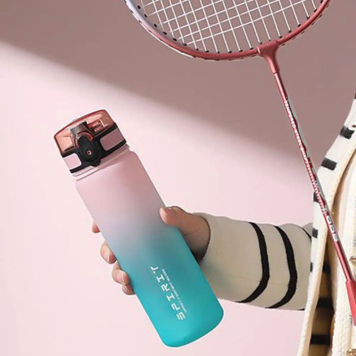 Botella de agua capacidad de 1000 ml/600 ml/750 ml para gimnasio