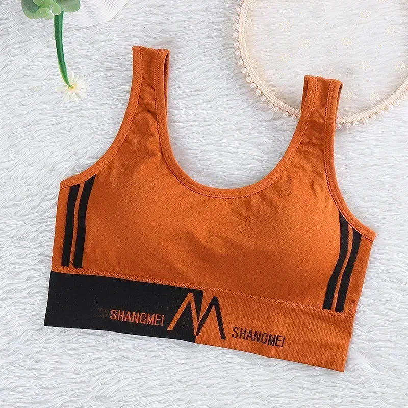 Nuevo sujetadores deportivos para mujer, cómodo, sin costuras.