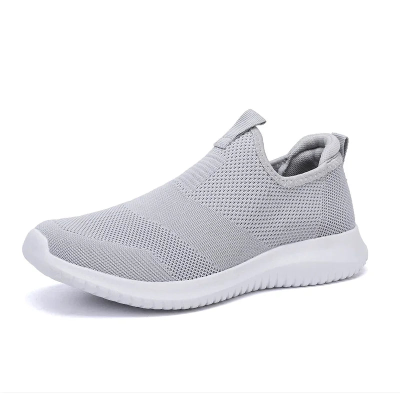 Zapatillas de deporte de primavera, zapatos informales para hombre, zapatos de malla de aire para hombre, mocasines, zapatillas de deporte negras a la moda, zapatillas deportivas para hombre, zapato Masculino