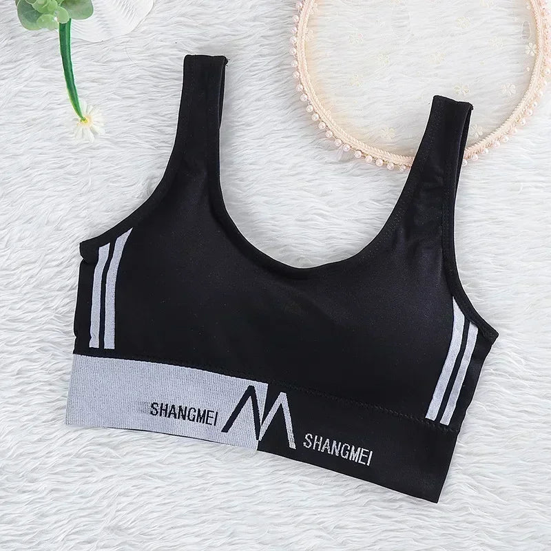 Nuevo sujetadores deportivos para mujer, cómodo, sin costuras.