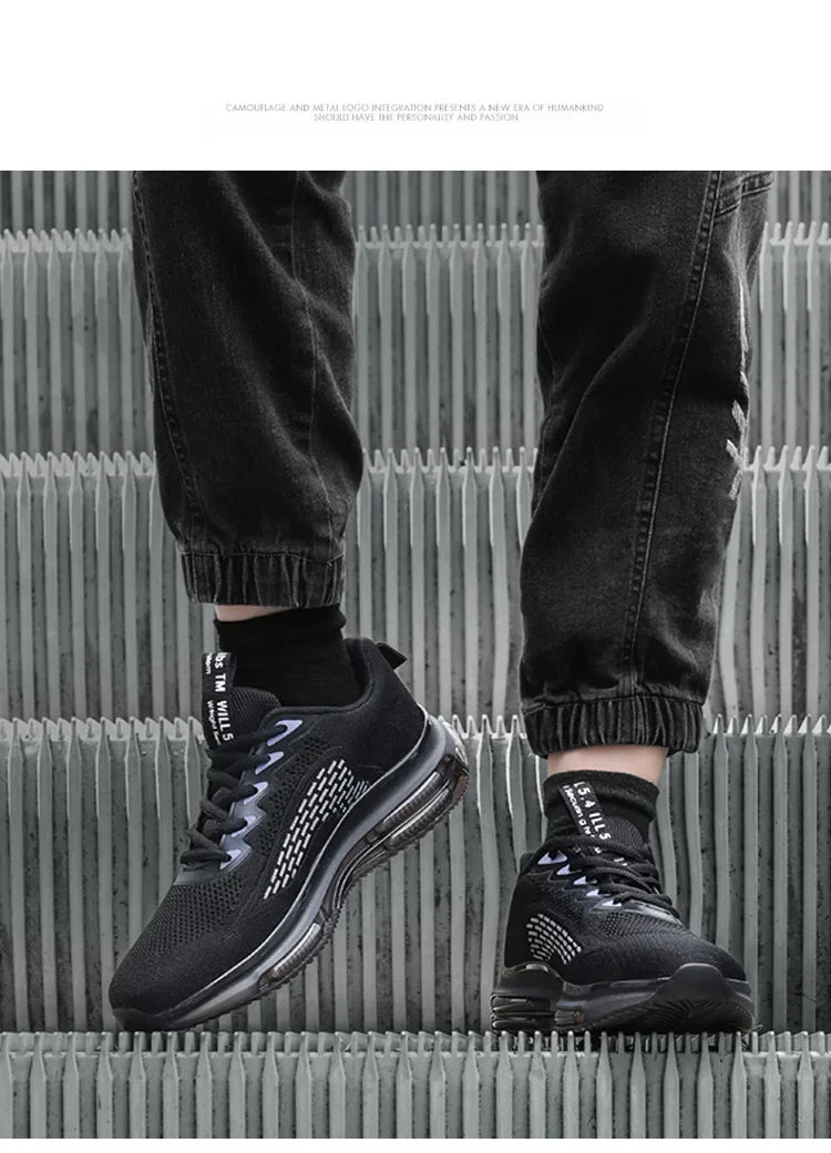 Zapatillas deportivas unisex transpirables, ligeras, informales, para viajes, talla grande 47, calzado para hombre para las cuatro estaciones