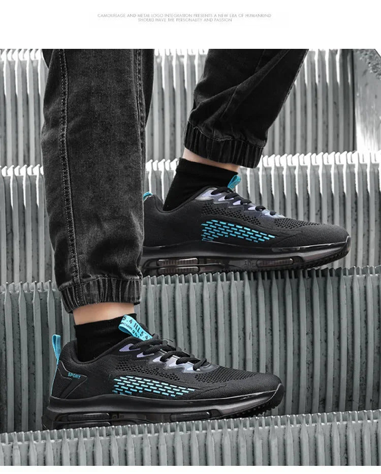 Zapatillas deportivas unisex transpirables, ligeras, informales, para viajes, talla grande 47, calzado para hombre para las cuatro estaciones