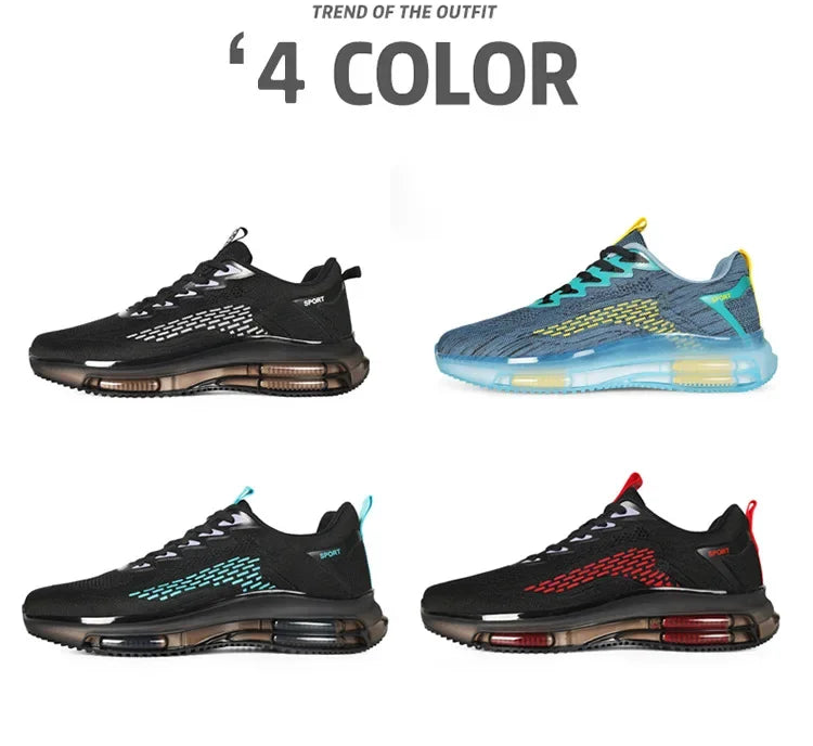 Zapatillas deportivas unisex transpirables, ligeras, informales, para viajes, talla grande 47, calzado para hombre para las cuatro estaciones