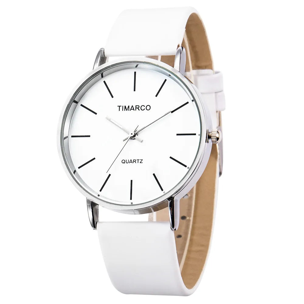 Luxury Women Watches 2025 New in Stylish Silver Minimalist Business Elegant Ladies Quartz Watch Leather Steel Clock Reloj Mujer