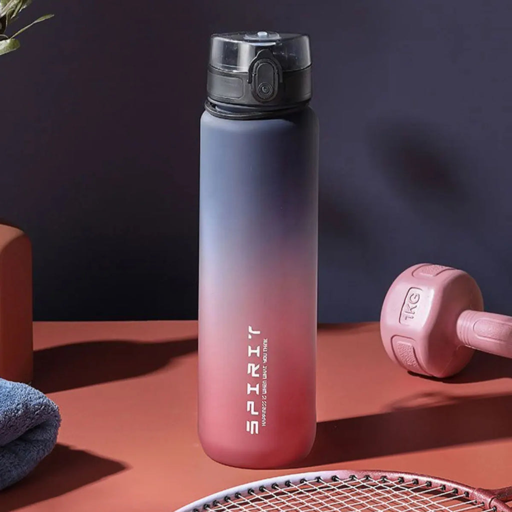 Botella de agua capacidad de 1000 ml/600 ml/750 ml para gimnasio