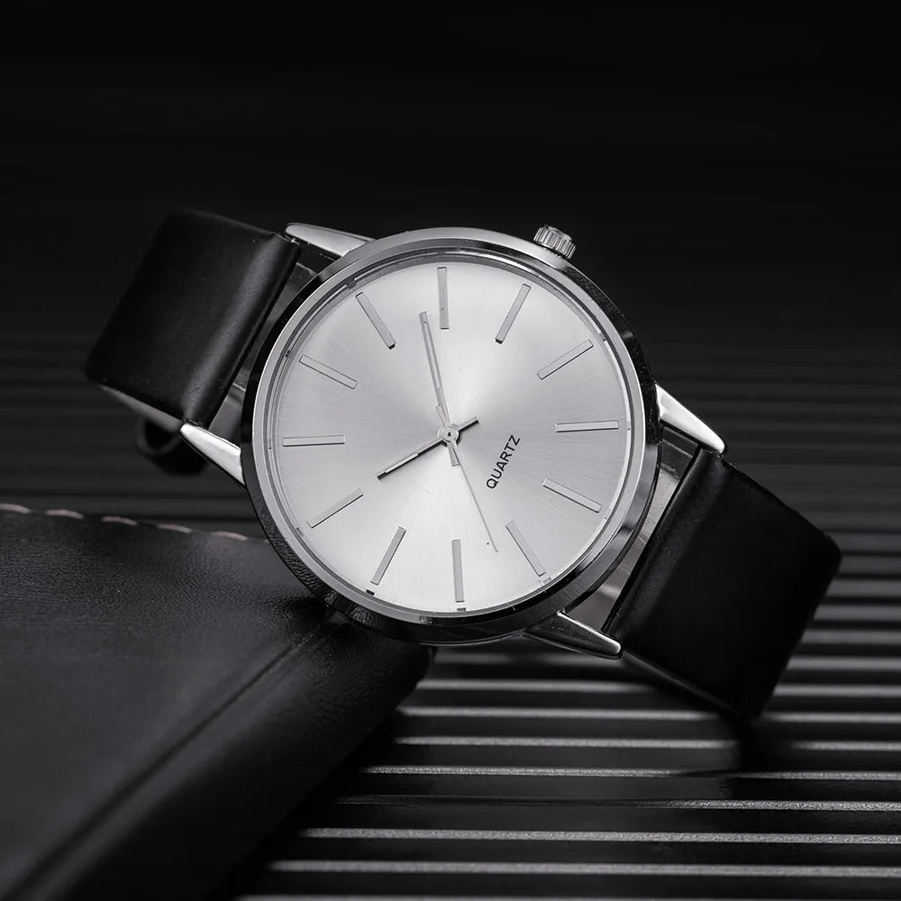 Luxury Women Watches 2025 New in Stylish Silver Minimalist Business Elegant Ladies Quartz Watch Leather Steel Clock Reloj Mujer