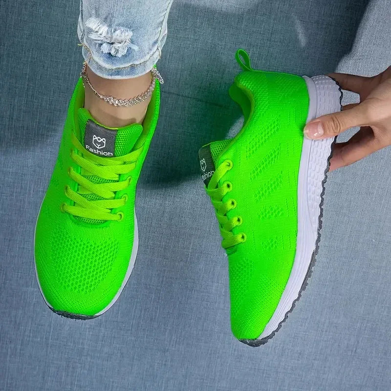 Zapatillas de correr para mujer, zapatillas informales transpirables, zapatos deportivos de marca de lujo, moda de verano, zapatillas ligeras de baloncesto Tenis para caminar