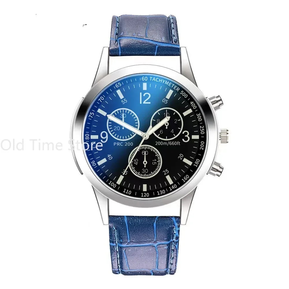 Reloj de acero inoxidable elegante para hombre