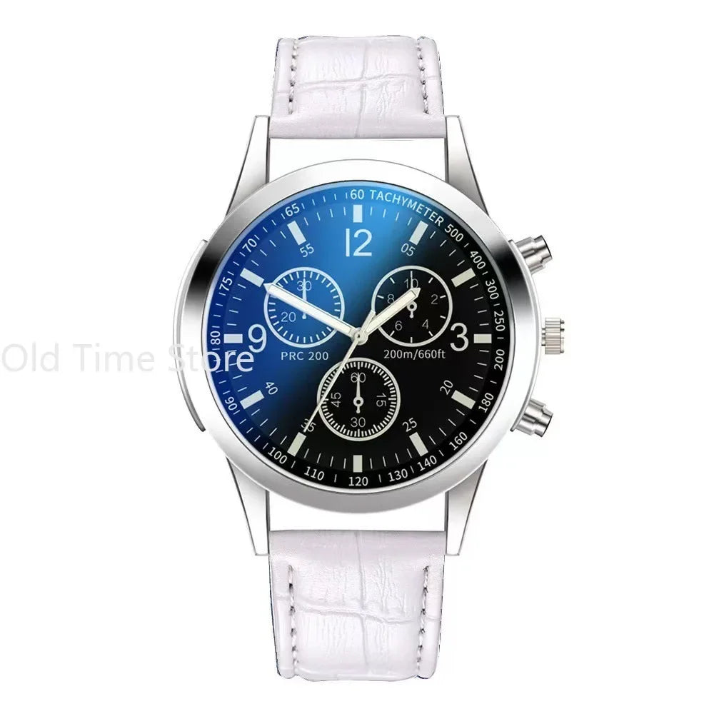 Reloj de acero inoxidable elegante para hombre