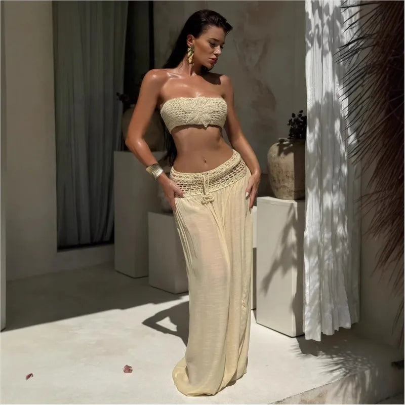 Conjunto de playa y resort 2026 para mujer