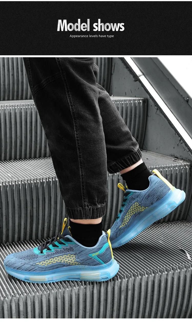 Zapatillas deportivas unisex transpirables, ligeras, informales, para viajes, talla grande 47, calzado para hombre para las cuatro estaciones