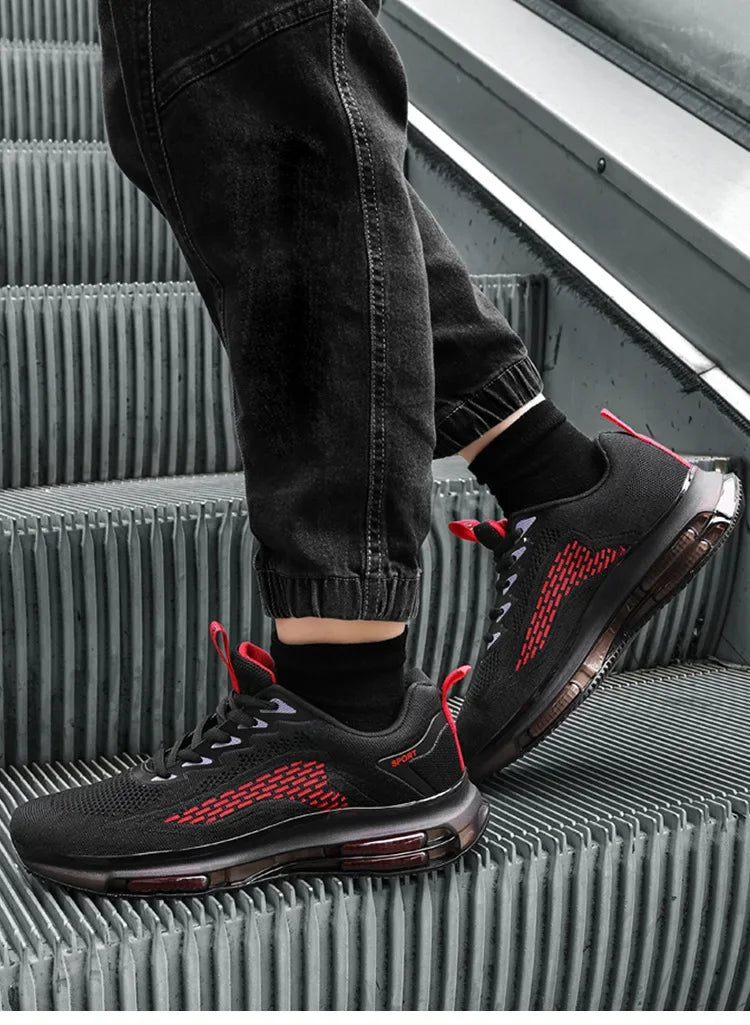 Zapatillas deportivas unisex transpirables, ligeras, informales, para viajes, talla grande 47, calzado para hombre para las cuatro estaciones