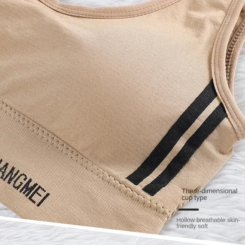 Nuevo sujetadores deportivos para mujer, cómodo, sin costuras.