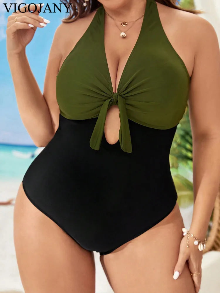 Traje de Baño de Talla Grande para Mujer