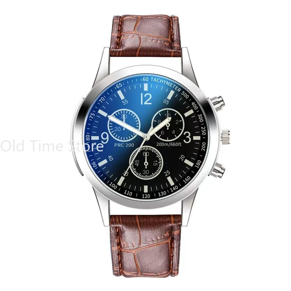 Reloj de acero inoxidable elegante para hombre