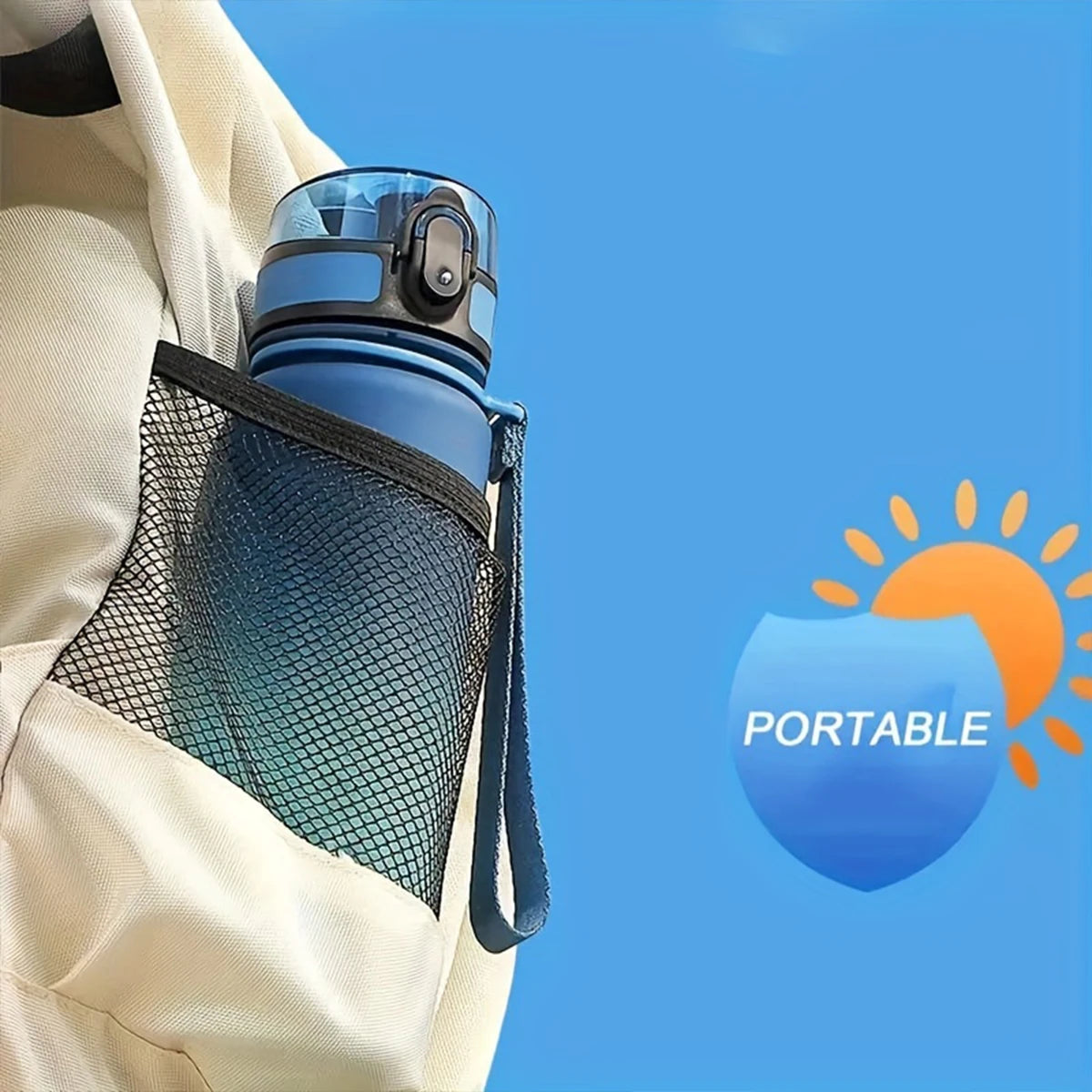 Botella de agua capacidad de 1000 ml/600 ml/750 ml para gimnasio