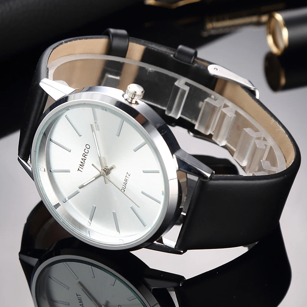 Luxury Women Watches 2025 New in Stylish Silver Minimalist Business Elegant Ladies Quartz Watch Leather Steel Clock Reloj Mujer