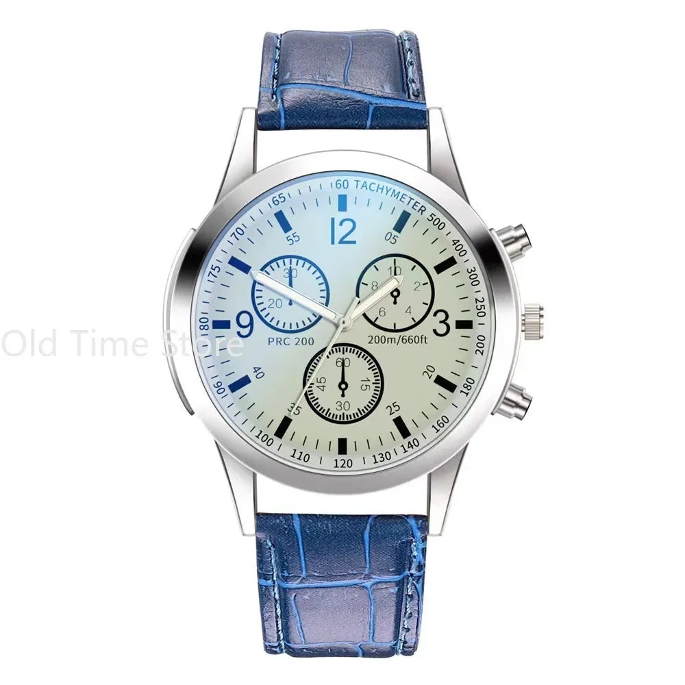 Reloj de acero inoxidable elegante para hombre