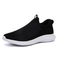 Zapatillas de deporte de primavera, zapatos informales para hombre, zapatos de malla de aire para hombre, mocasines, zapatillas de deporte negras a la moda, zapatillas deportivas para hombre, zapato Masculino
